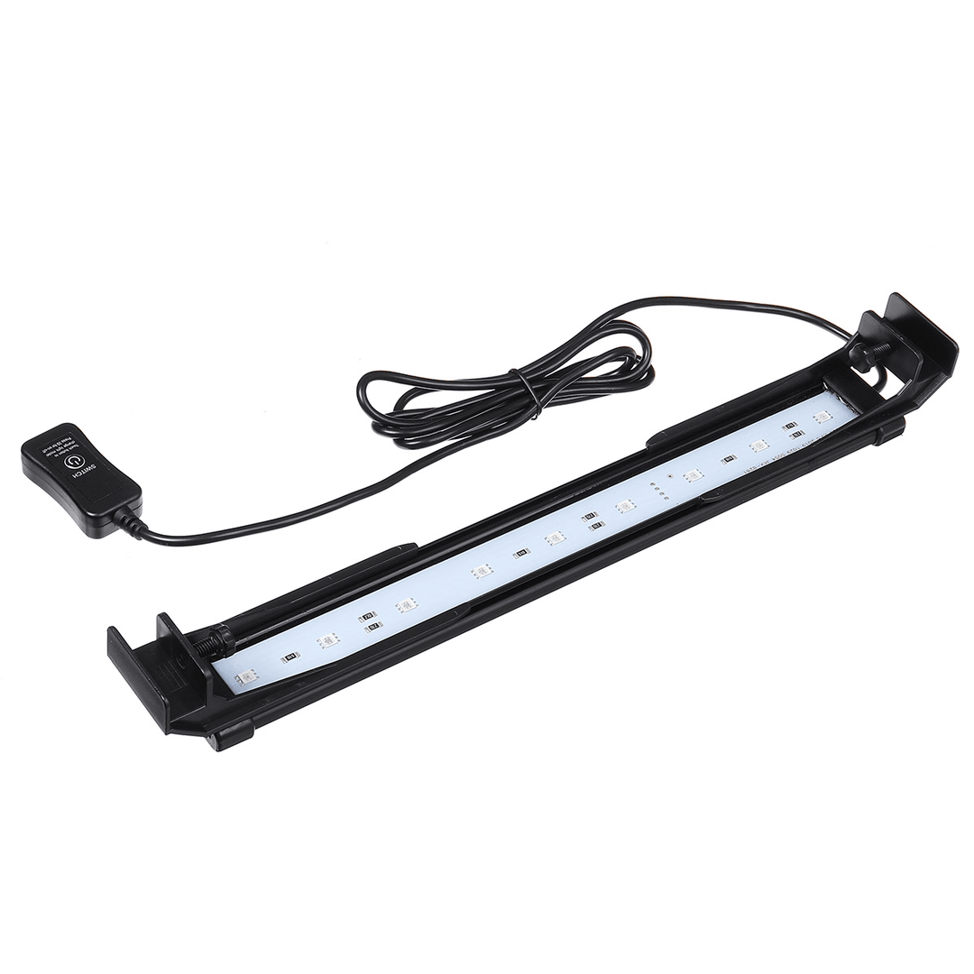 32CM Aquarium Cover Lighting Color Change Dimmable LED Light Bar Suitable for Aquarium/Fish Tank with Remote Control - MRSLM