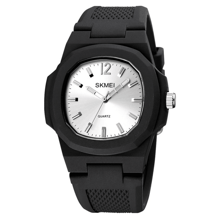 SKMEI 1717 Fashion Men Watch Creative Hexagonal Dial Simple 5ATM Waterproof Quartz Watch - MRSLM