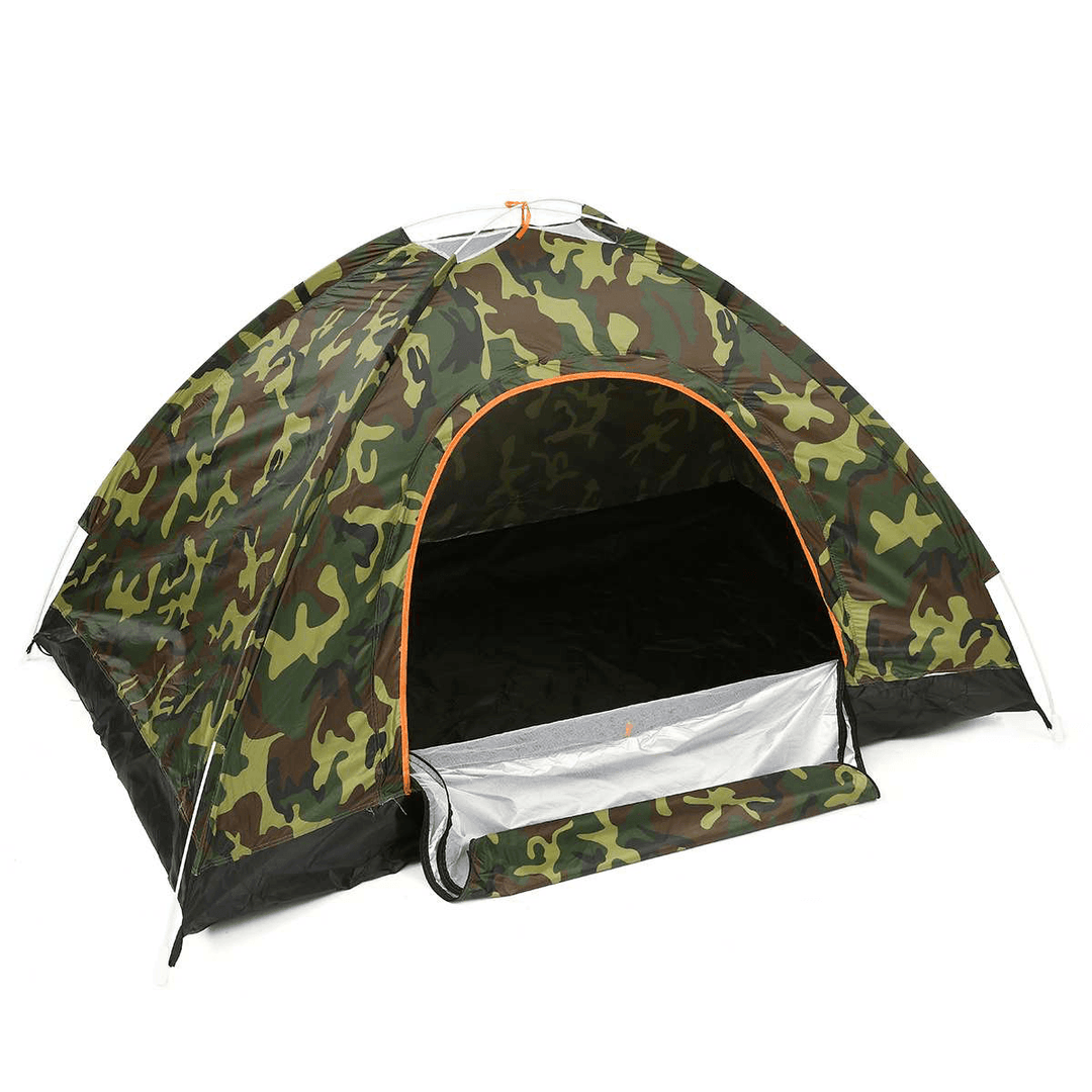 Automatic 1-2 Person Camping Tent Waterproof Sunshade Canopy Outdoor Travel Climbing - MRSLM