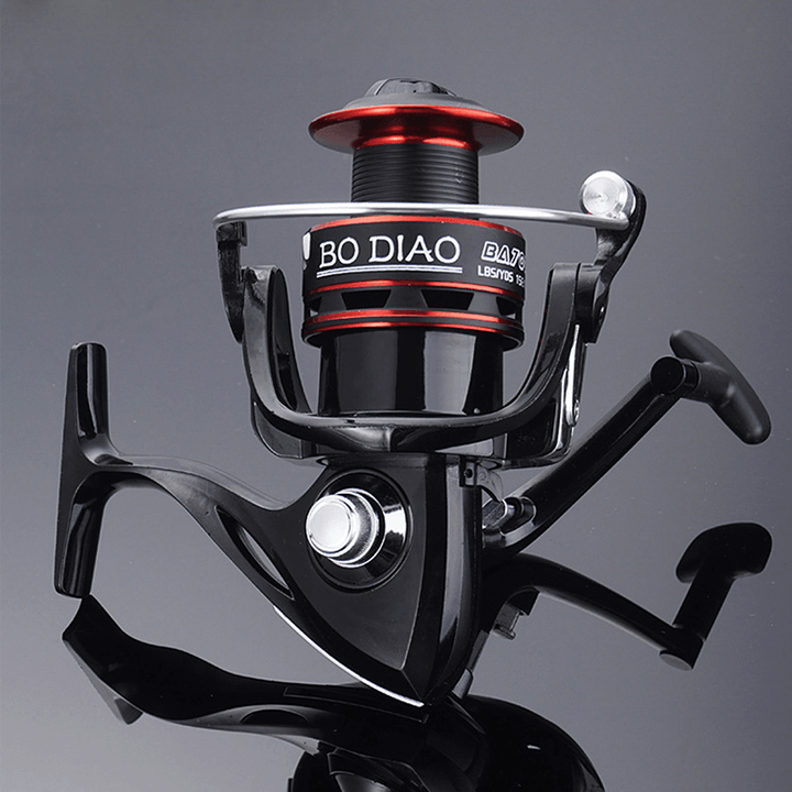 ZANLURE 13 5.2:1 Spinning Wheel All-Metal Long-Distance Fishings Sea Pole Wheels Fishing Reel - MRSLM