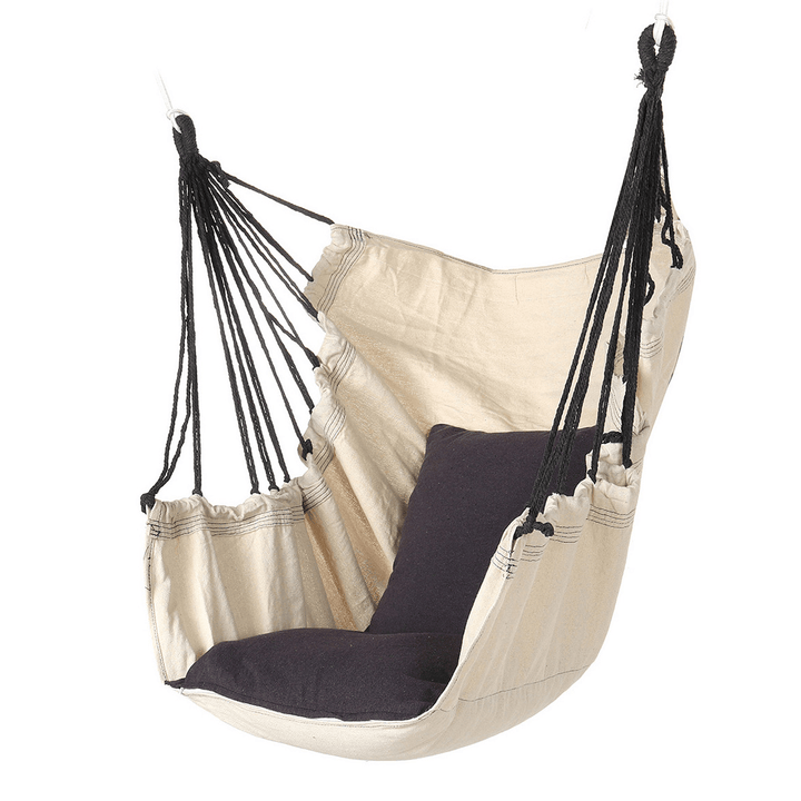 Max Load 200KG Hanging Rope Chair Hammock Swing Seat Indoor Outdoor Patio Porch Garden Supplies - MRSLM