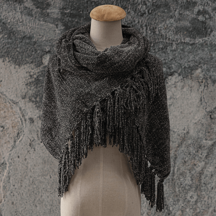 Women Scarf Chenille Soft and Comfortable Scarf Shawl - MRSLM