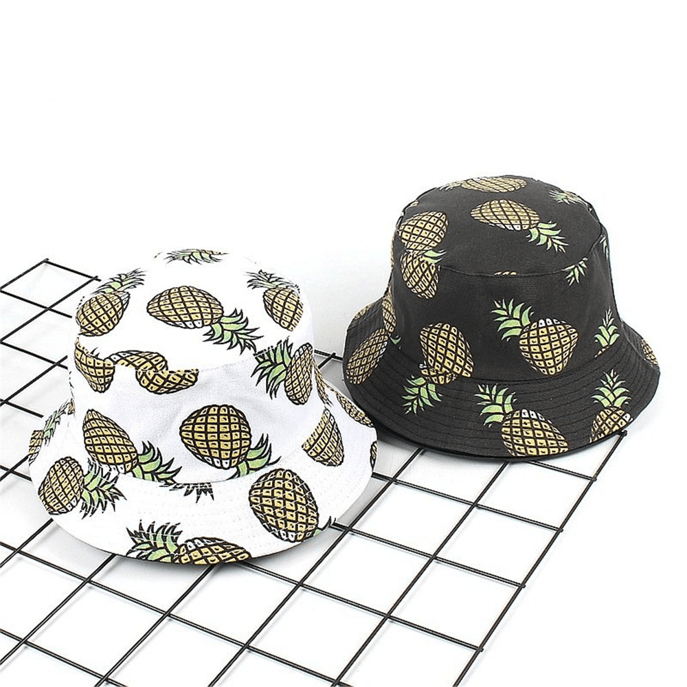 Women Summer Causal Fruit Printed Fisherman Hats - MRSLM