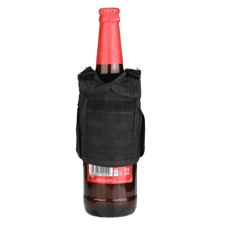 Beverage Insulator Tactical Vest Beer Cooler Holder Travel Camping Portable Can Cooler - MRSLM