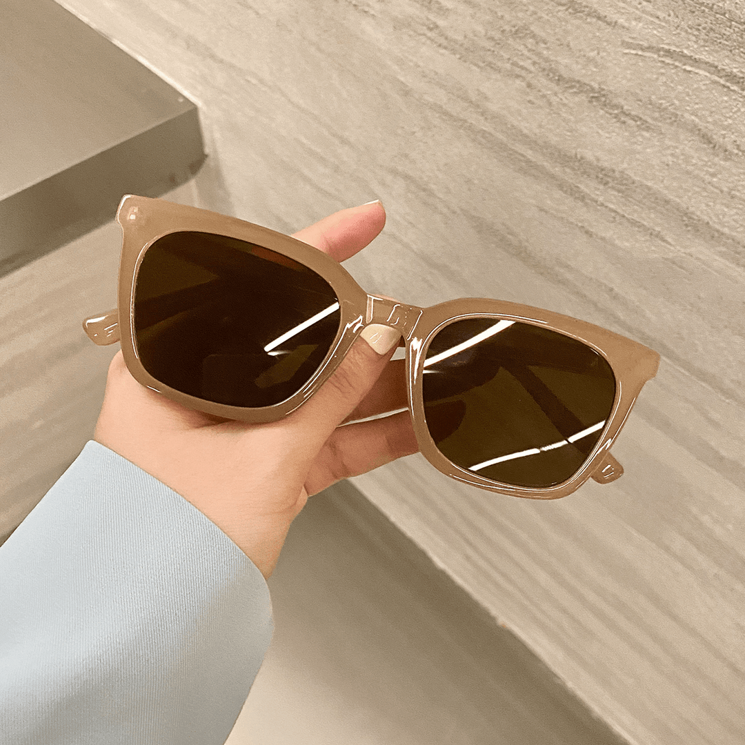 Sunglasses Net Celebrity Bungee Glasses Retro Style Net Celebrity Makeup Sunglasses Female - MRSLM