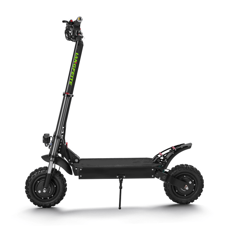 LANGFEITE T8 1200Wx2 Dual Motor 26Ah 11Inch Folding Electric Scooter Top Speed 70 Km/H Max.Load 150Kg Double Brake System EU Plug - MRSLM