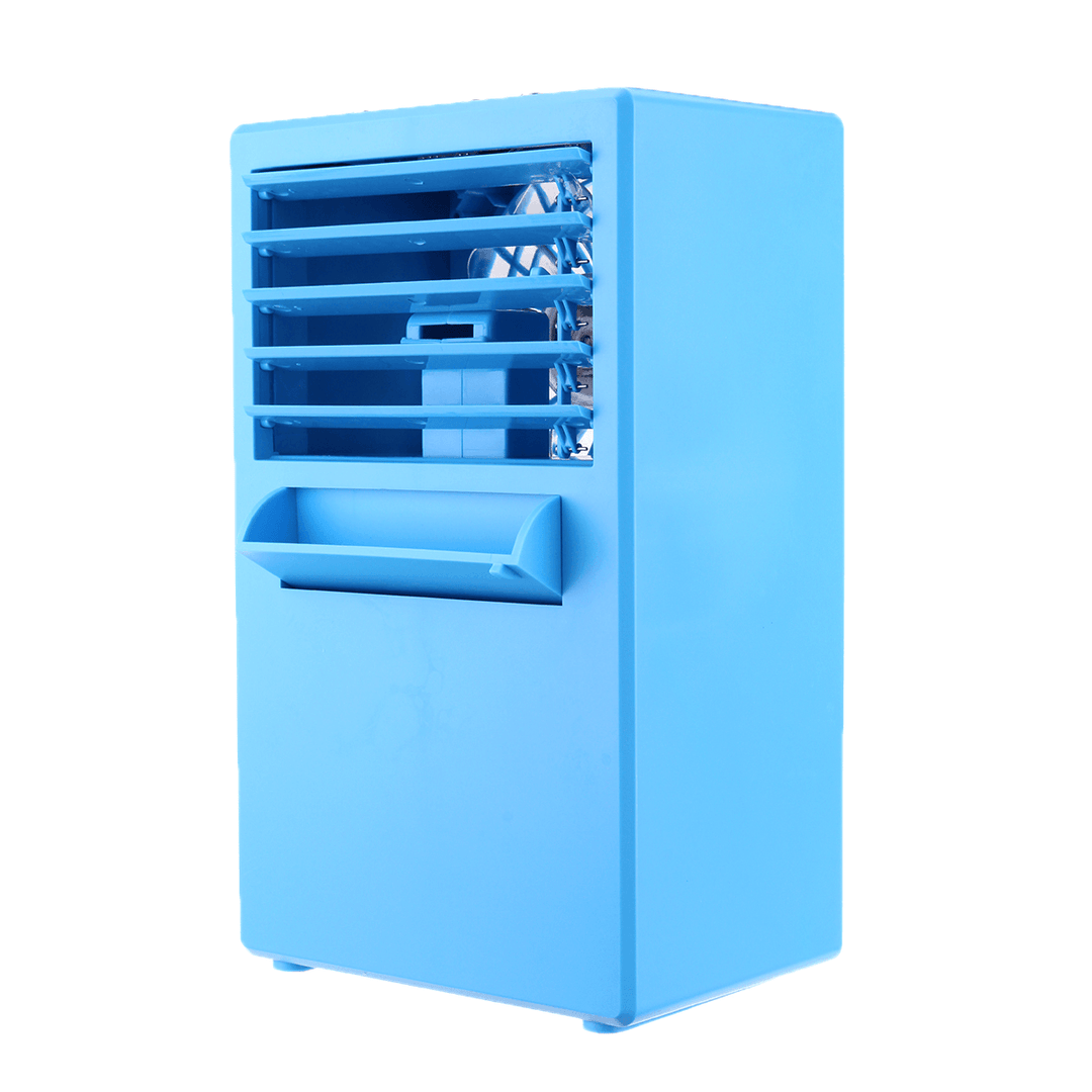 24W 24V Portable Air Conditioning Fan Low Noise 3 Wind Speeds Cooler Digitals Cooling System Timing Air Humidifier for Office - MRSLM