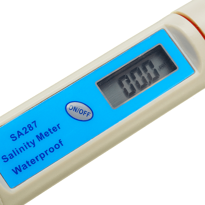 Wattson WS-SA287 0.1Ppt Resolution Salinity Meter Waterproof PH Meter Pen for Aquaculture - MRSLM