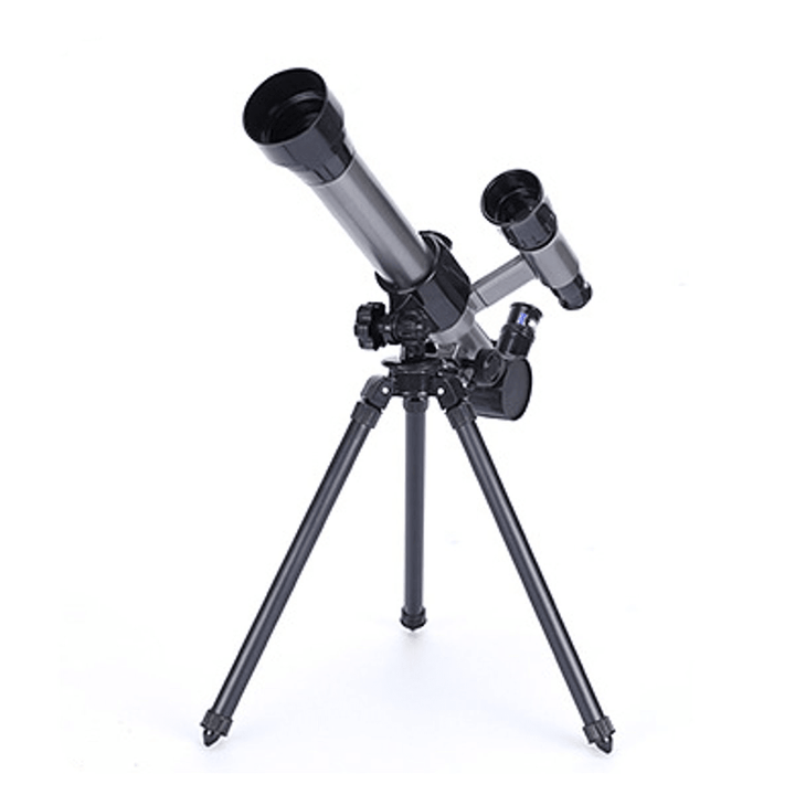 Kids HD Telescope Astronomical Monocular with Tripod Refractor Spyglass Zoom High Power Spotting Scopes - MRSLM