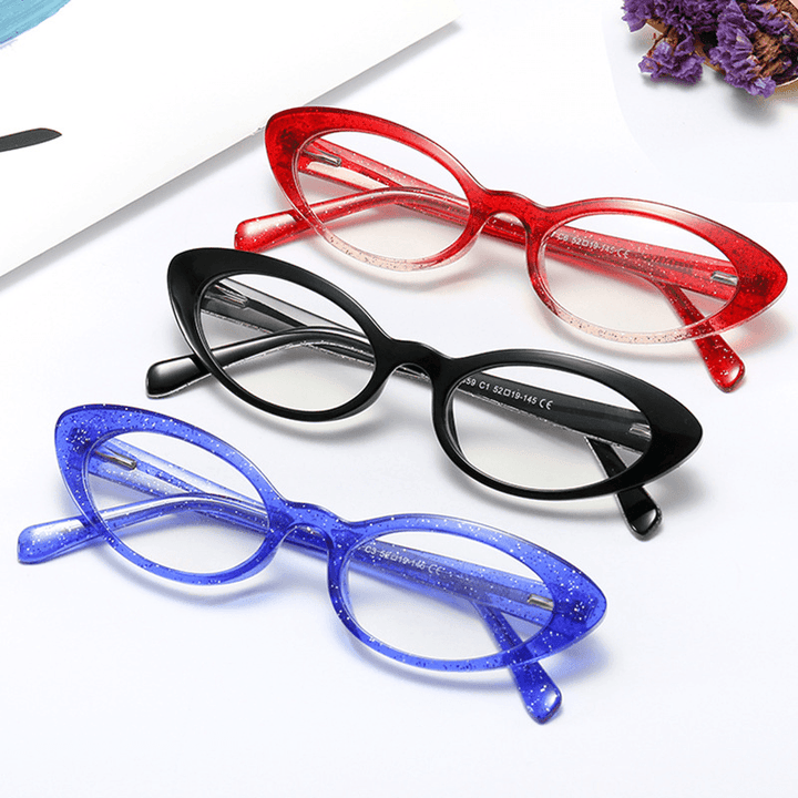 Fashion Trend Isn'T Female Oval Small Frame Flat Mirror - MRSLM