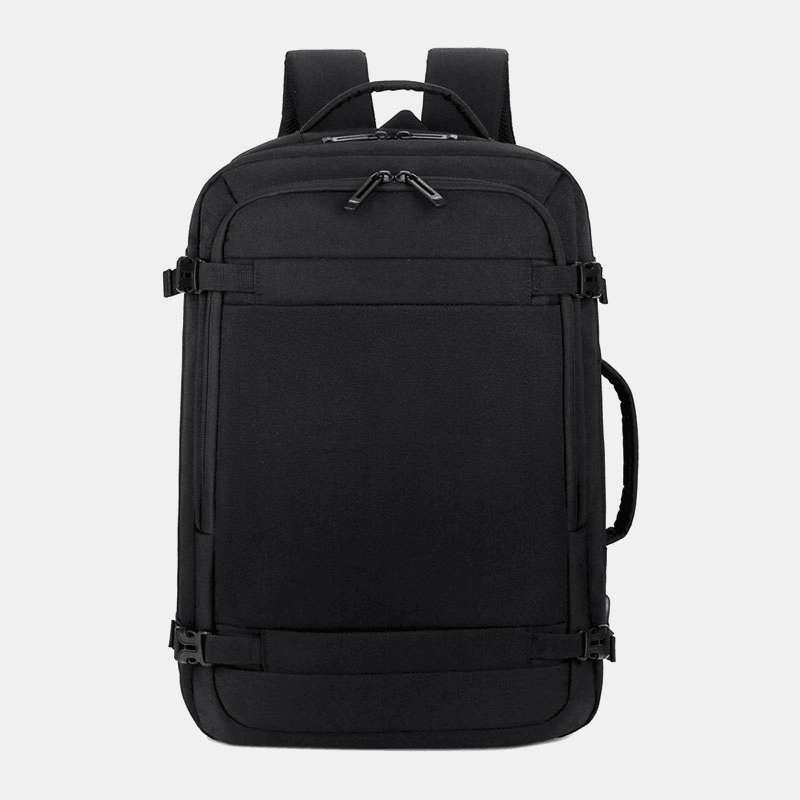 Men Polyester 15.6 Inch USB Charging anti Theft Business Laptop Bag Backpack - MRSLM