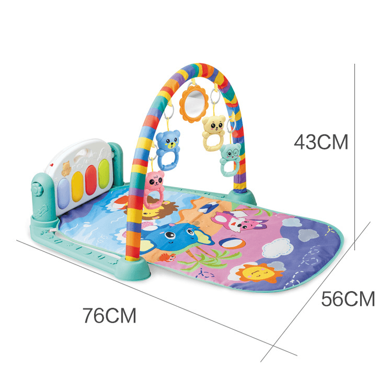 Baby Pedal Piano Crawling Mat Toy - MRSLM