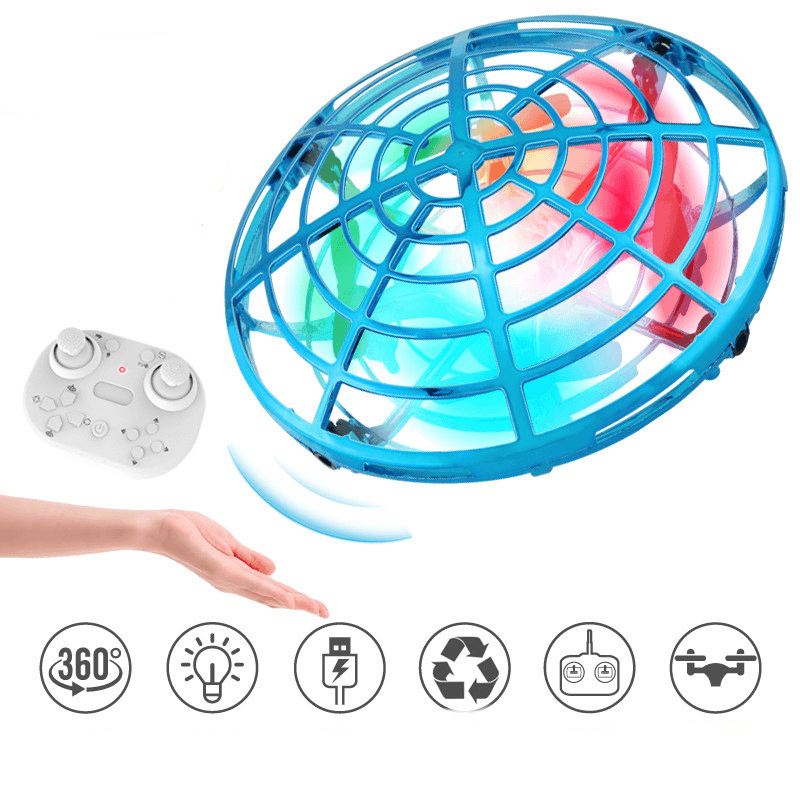 Colorful Light Remote Control Quadcopter Toy - MRSLM