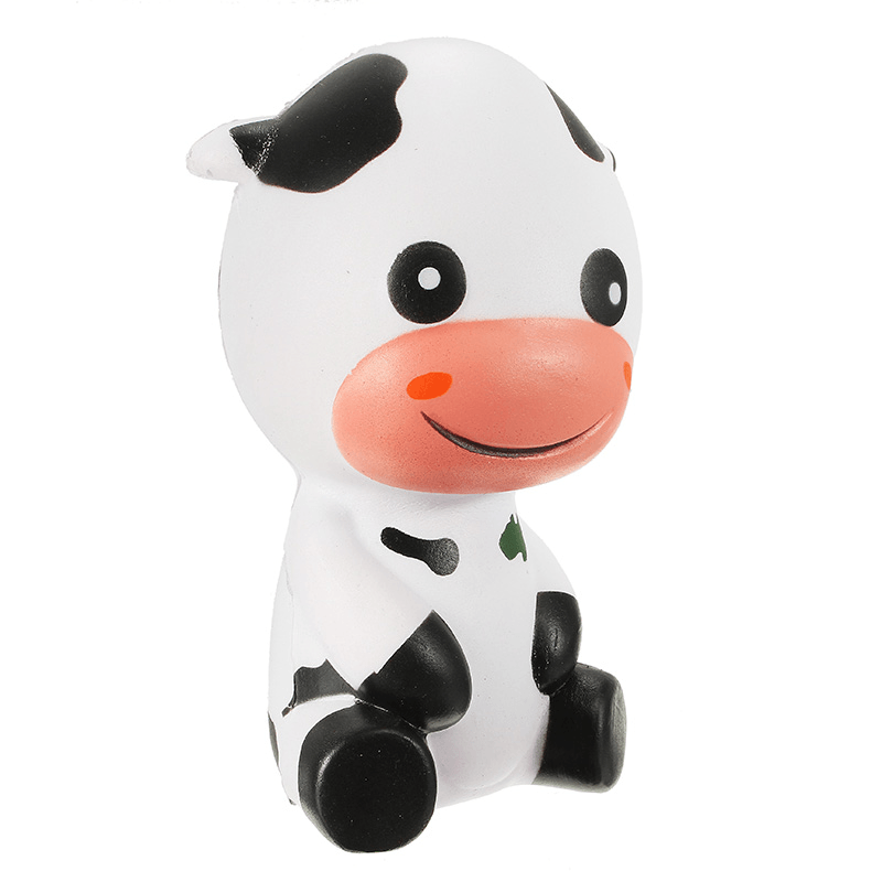 Squishy Baby Cow Jumbo 14Cm Slow Rising with Packaging Animals Collection Gift Decor Toy - MRSLM