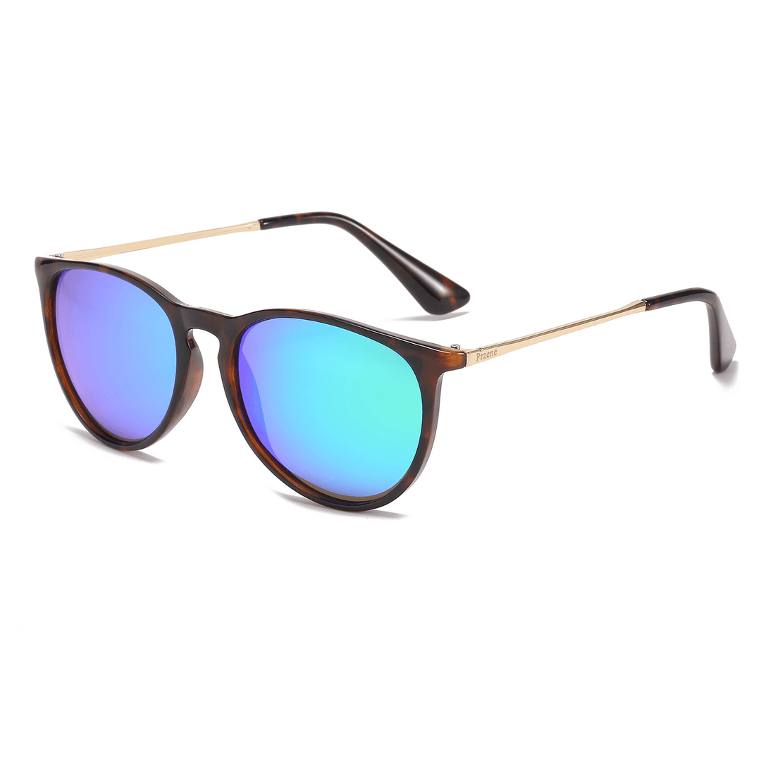 Fashion Metal Color Film Polarized Sunglasses Women - MRSLM