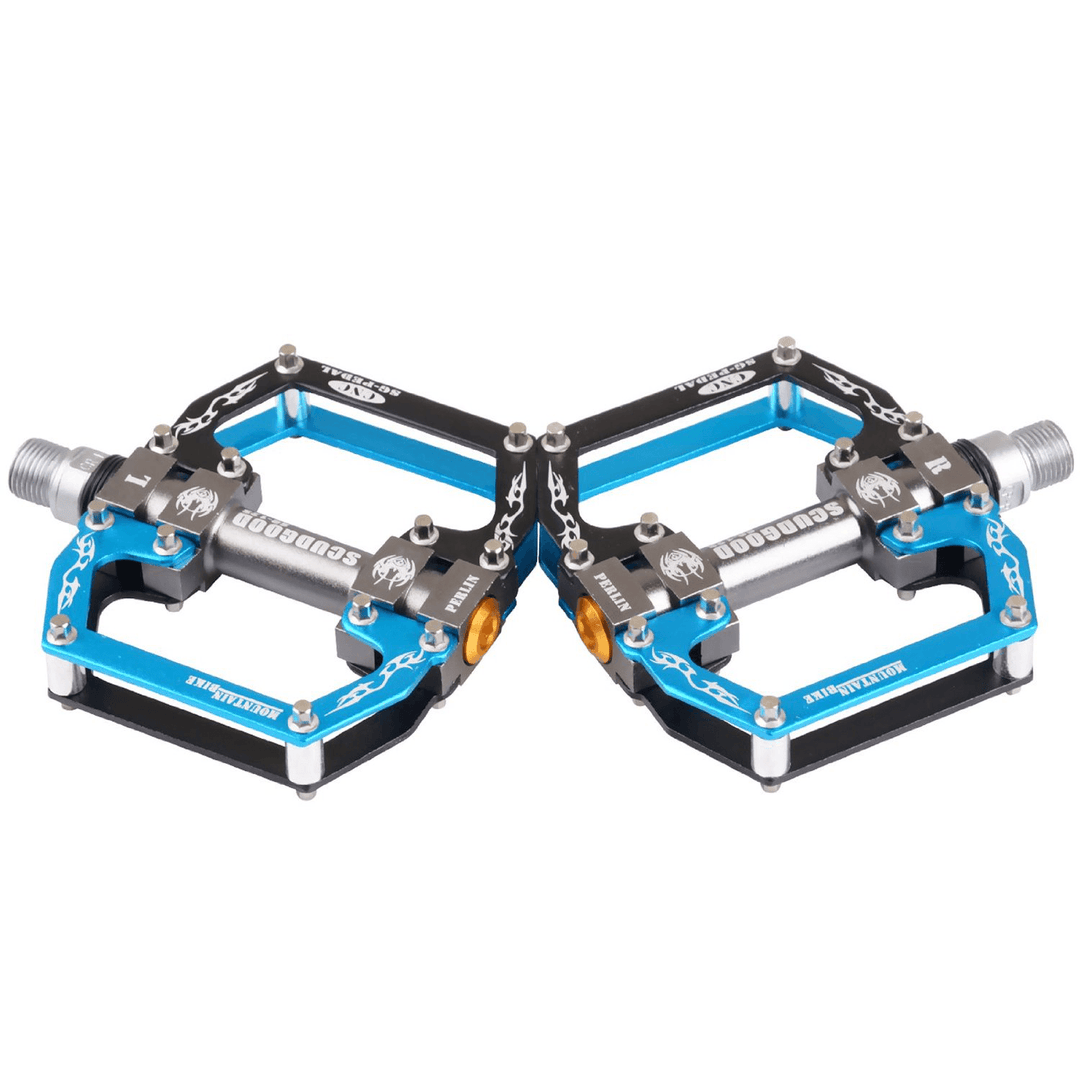 CNC Aluminum Alloy 3 Bearing Mountain Bike Pedal MTB Chromium Molybdenum Steel Pedals  - MRSLM