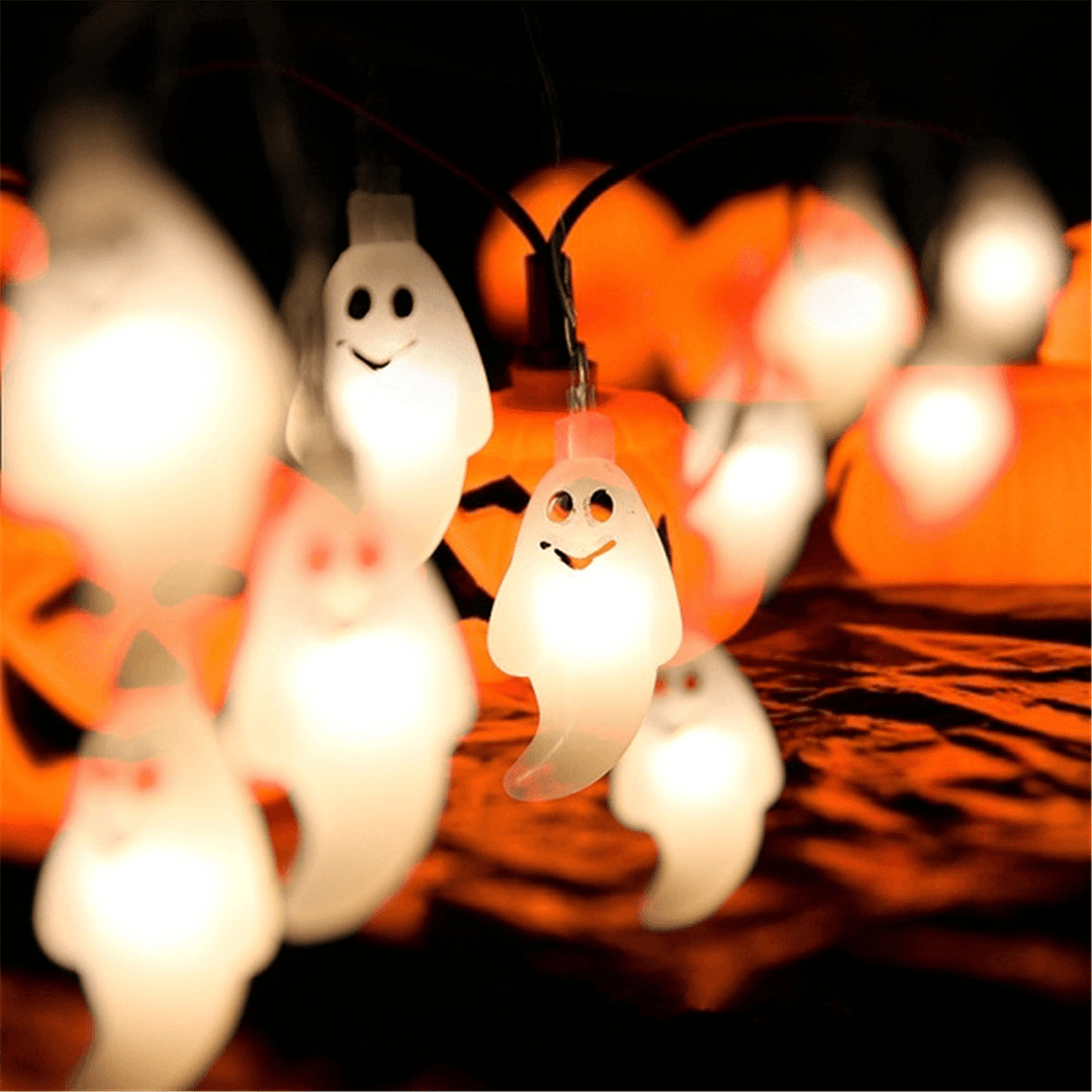 Halloween Lights Series Decorative Lights Battery Box Led Pumpkin Lights - MRSLM