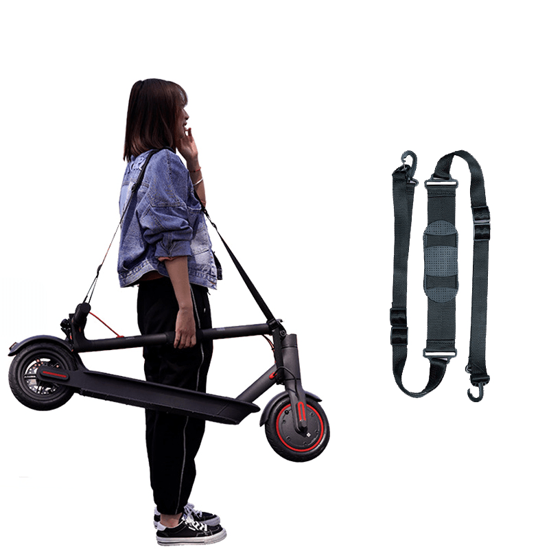 BIKIGHT Scooter Carrying Strap Oxford Cloth Adjustable Shoulder Strap Cross-Body Bandage for Mjia M365 Electric Scooter - MRSLM