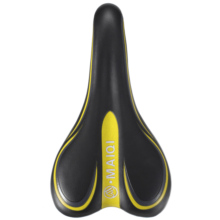 26X16Cm Breathable Leather Junior Youth Kids Saddle Bicycle Soft Seat for BMX MTB Mountain Bike - MRSLM