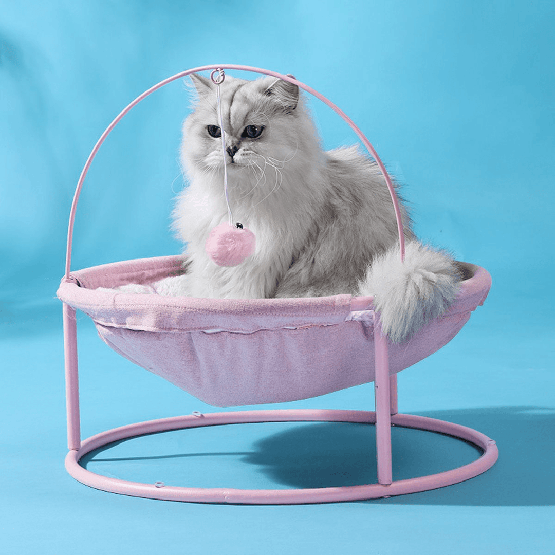 Pet Hammock Indoor Cat Dog Beds Warm Sleeping Mats Window Lounger Winter Nests - MRSLM