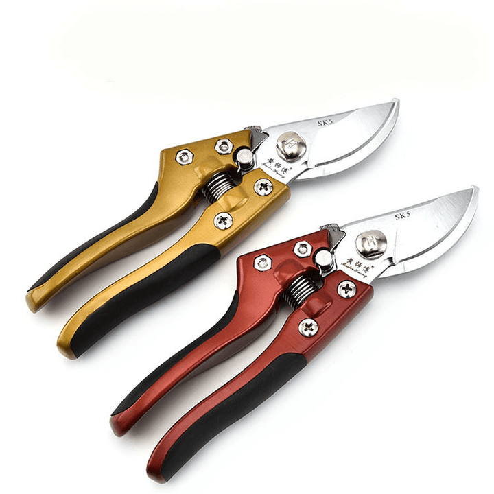 Garden Scissors Pruning Shears Garden Pruners Flower Cutter Grafting Tool Scissors Trimmer Cutter - MRSLM