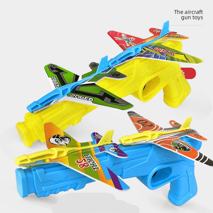 Child Boy Toy Hand Throw Gliding Launcher Model - MRSLM