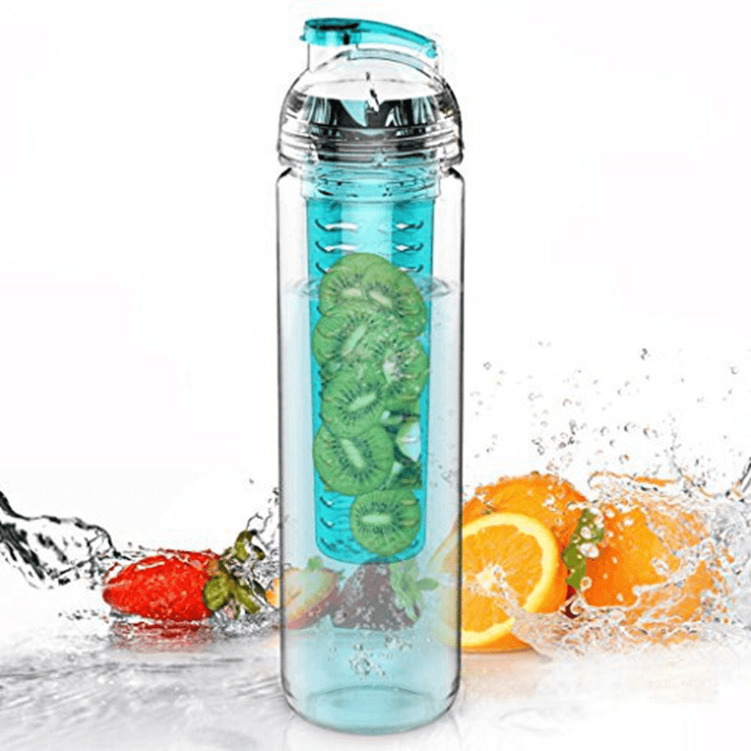 CAMTOA 800ML Plastic Water Cups Large Capacity Fruit Juice Cups Outdoor Portable Sport Cup - MRSLM