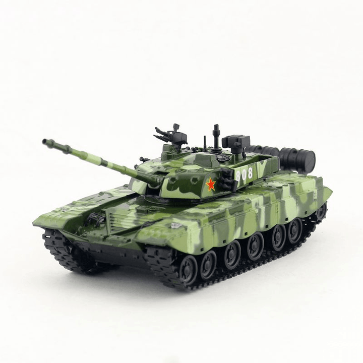 Alloy Model Simulation Toy Military Main Battle Tank - MRSLM