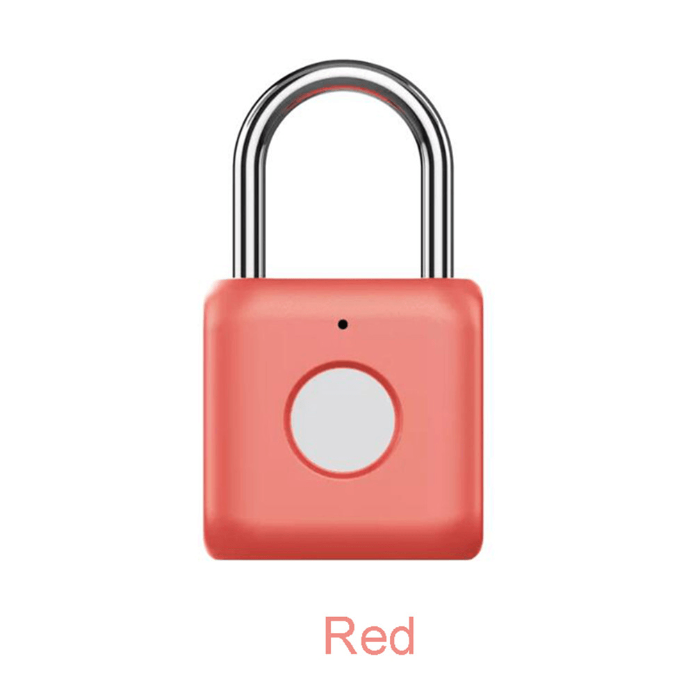 Youdian USB Rechargeable Smart Fingerprint Padlock Door Lock Waterproof Keyless anti Theft Travel Luggage Drawer Safety Lock From - MRSLM