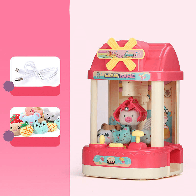 Cartoon Music Puzzle Children'S Family Mini Claw Machine - MRSLM