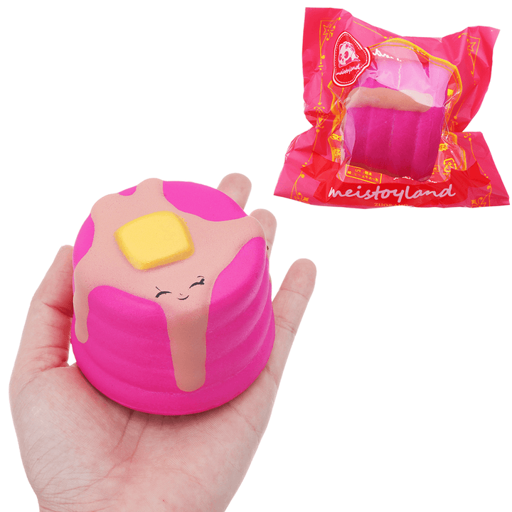 Cute Cake Squishy 8 CM Slow Rising with Packaging Collection Gift Soft Toy - MRSLM