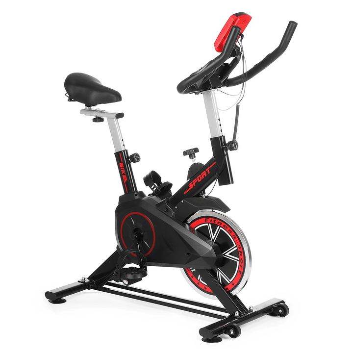 Fitness Exercise Bike Carbon Steel Ultra-Quiet Cycling Flywheel Training Bicycle Heavy Duty Sport Slimming Equipment - MRSLM