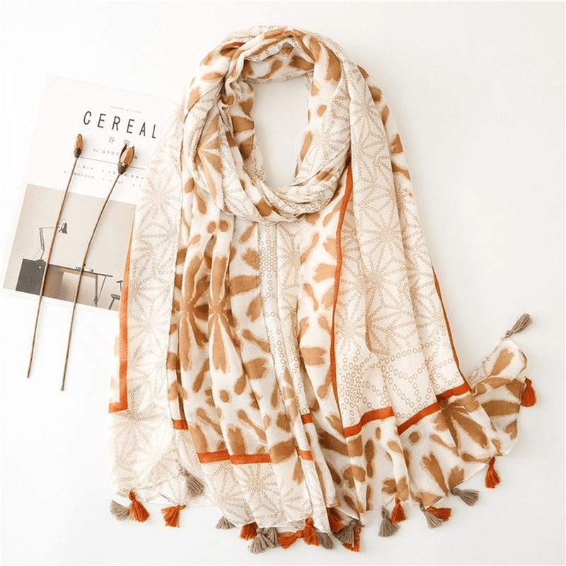 Autumn Scarf for Women Female Scarves Triangle - MRSLM