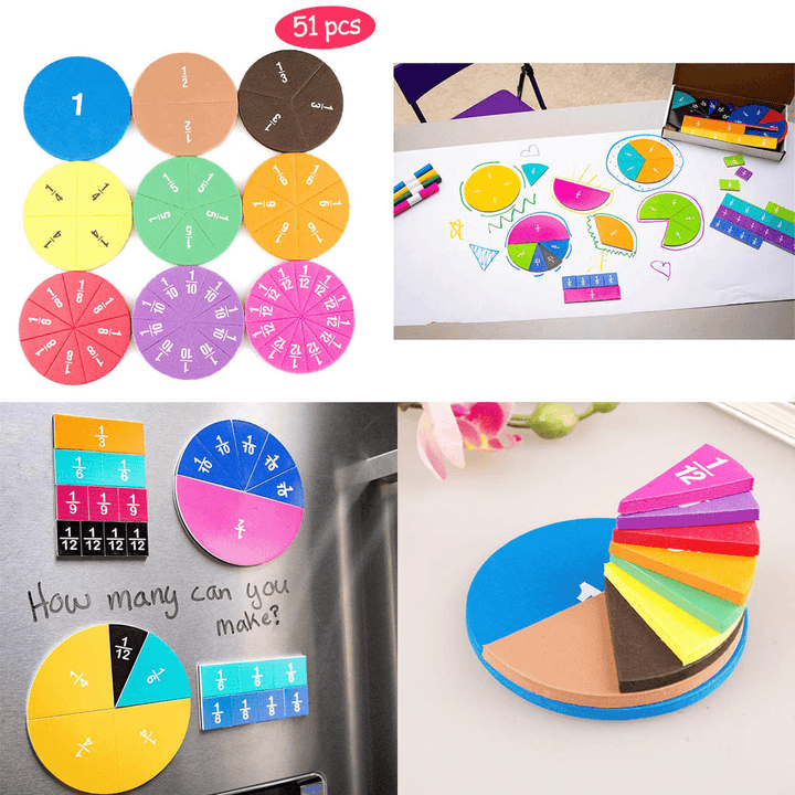 Magnetic round Score Card Math Teaching Toy - MRSLM