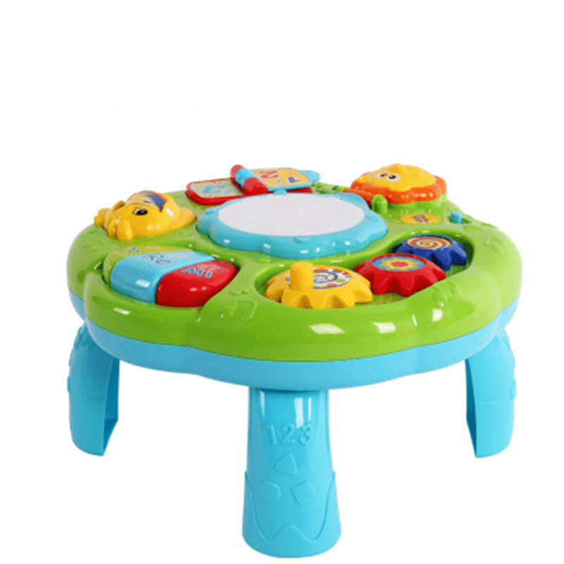 Baby Light Music Hand Drum Multifunctional Learning Table - MRSLM