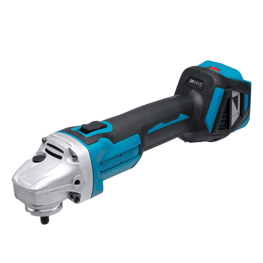 Brushless Angle Grinder 6 Speeds Electric Polishing Grinding Tool for Makita 18V Battery & 125Mm Grinding Wheel Fit Makita - MRSLM