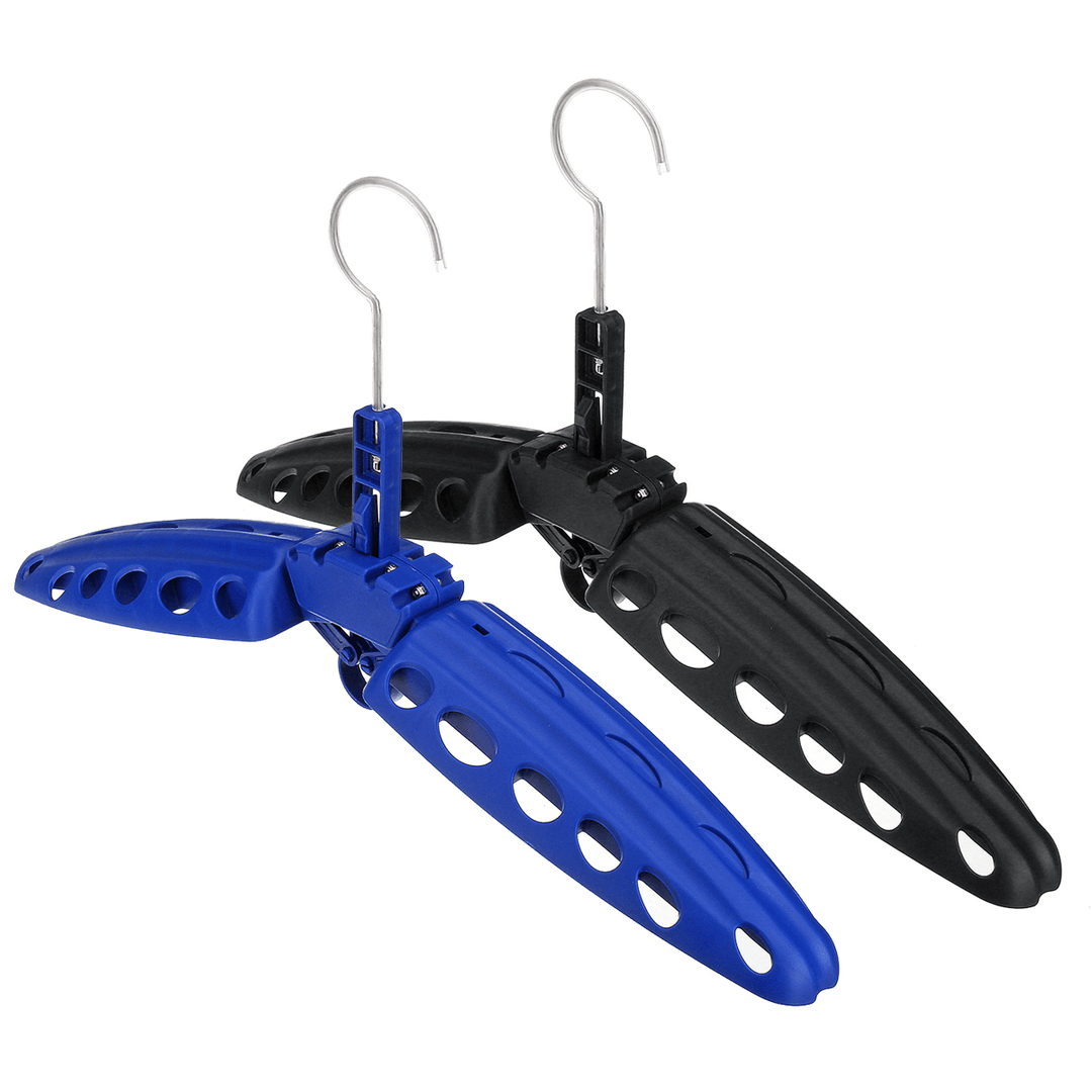 Diving Hanger Holding BCD Multi-Purpose Snorkeling Wetsuit & Drysuit Folding Coat Outdoor Travel Swimming Suit Cloth Hanger - MRSLM