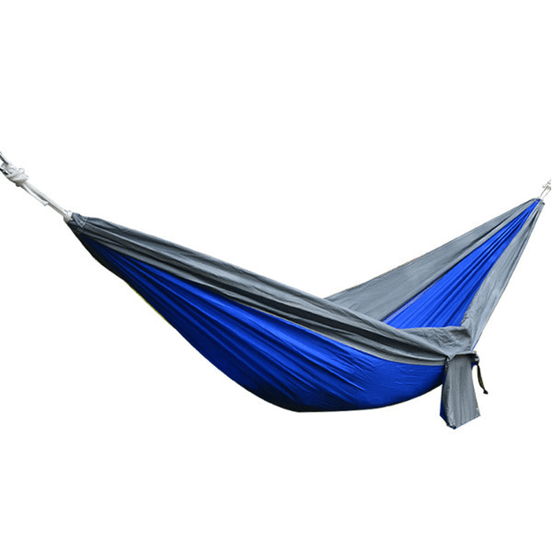 Ipree® 2Pcs Upgraded 270X140Cm 210T Nylon Double Hammock Portable Swing Bed Max Load 250Kg - MRSLM