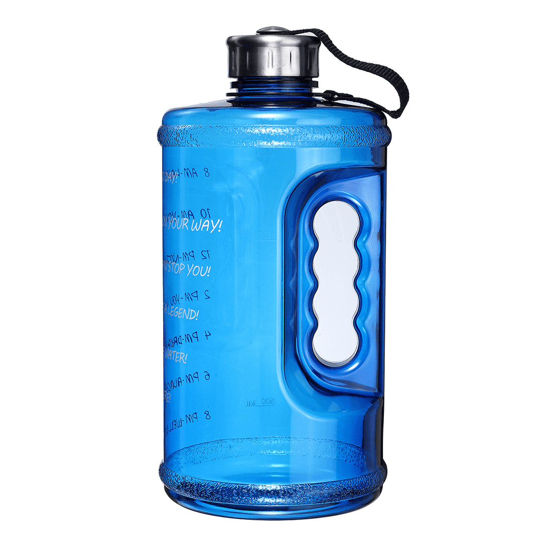 2.2L Outdoor Indoor Sports Water Bottle Fitness Gym Climbing Riding Running Kettle - MRSLM