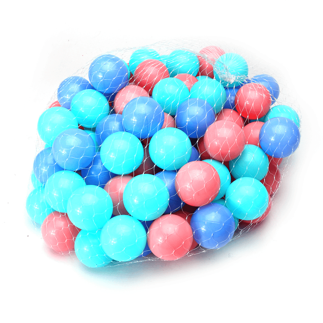 100Pcs Colorful Ball Soft Plastic Ocean Ball Baby Kid Swim Pool Pit Toy - MRSLM