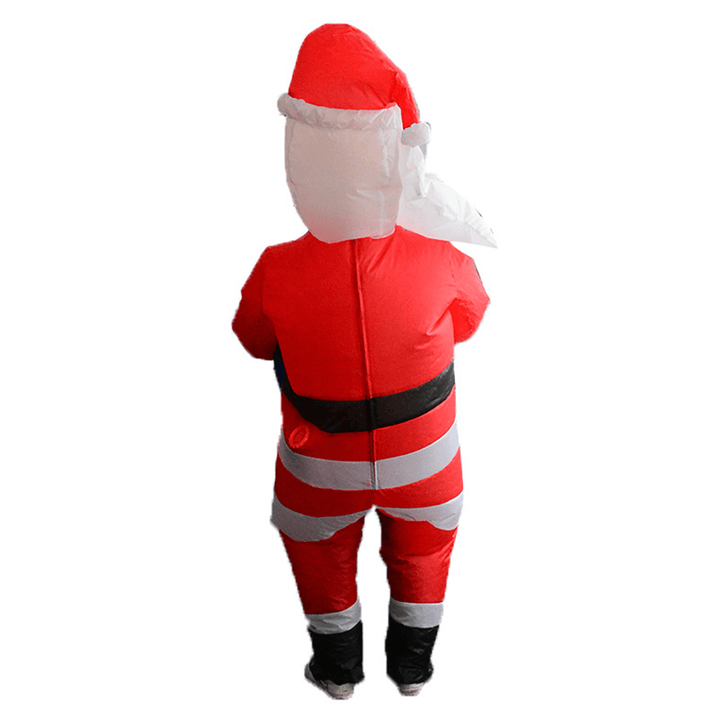 Scary Halloween Christmas Man Inflatable Costume Blow up Suits Party Dress Decorations - MRSLM