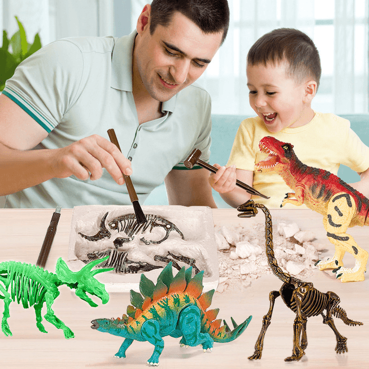 Archaeological Excavation Dinosaur Skeleton Educational Toy - MRSLM