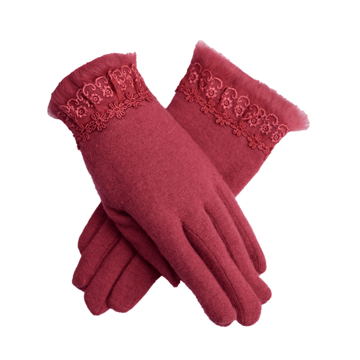 LYZA Women Warm Elegant Wool Gloves - MRSLM