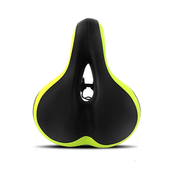 BIKIGHT PU Wide Bike Seat Cushion Soft Bike Saddle Mountain Road Bicycle Padded Outdoor Cycling Bike Saddles - MRSLM