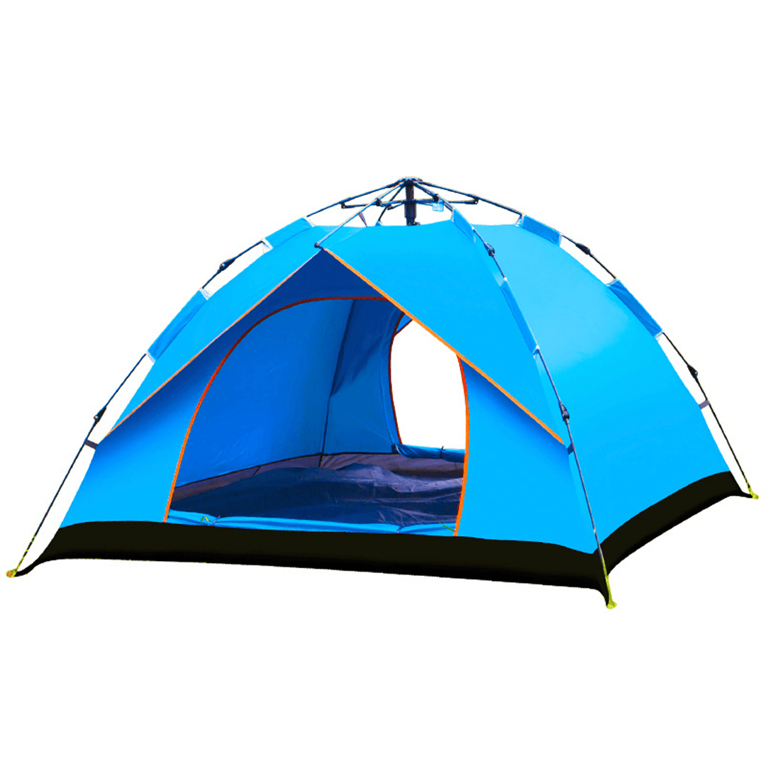 Ipree® 3-5 People Waterproof Camping Tent 210T PU Fabric UV Protectionof Tent for Outdoor Travel Hiking Camping - MRSLM