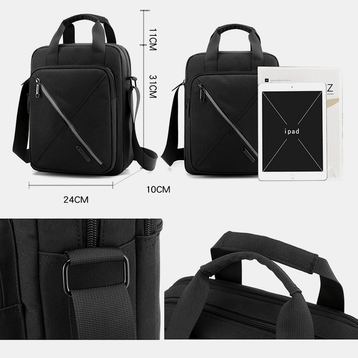 Men Fashion Casual Shoulder Bag Crossbody Bag Messenger Bag - MRSLM