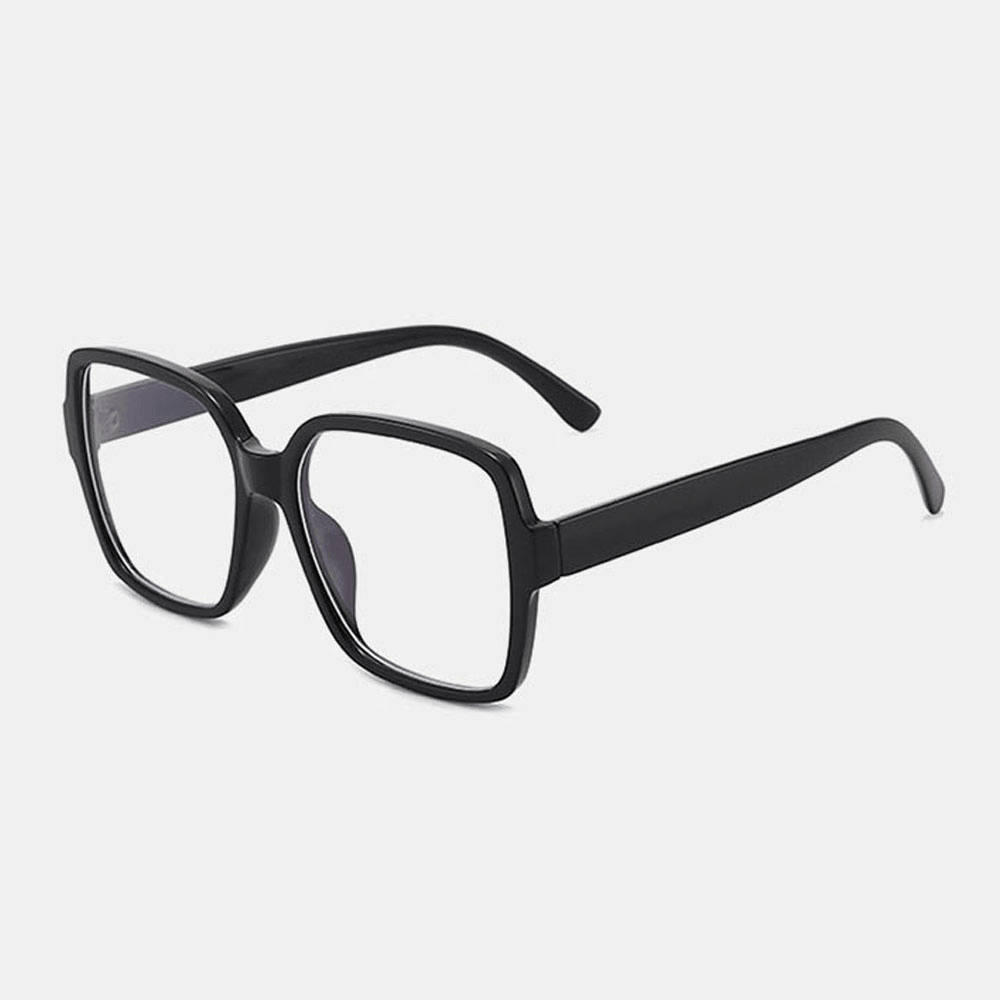 Unisex Square Big Frame Full Frame Anti-Blue Light Brief Glasses - MRSLM