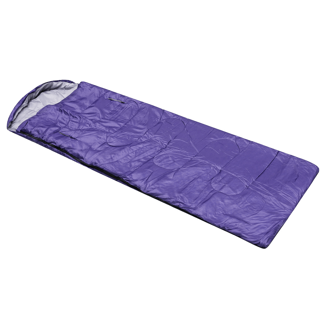 10X75Cm Waterproof Camping Envelope Sleeping Bag Outdoor Hiking Backpacking Sleeping Bag with Compression Sack Case - MRSLM