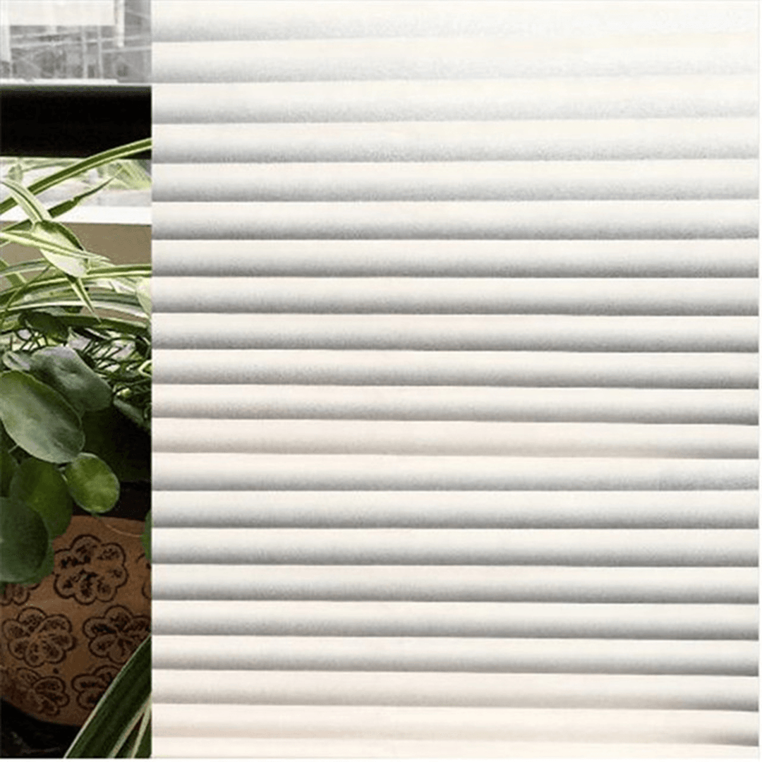 100/200Cm Frosted Window Film Glass Sticker Anti-Uv Privacy Office Home Decoration - MRSLM