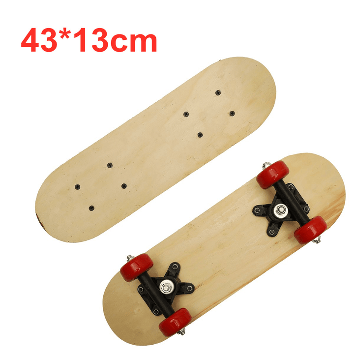 Blank Skate Board for DIY Graffiti for Children Toy Gift 7-Layer Chinese Maple Children Skateboards for Girl Boy - MRSLM